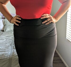 Calvin Klein 18w Knee Length Pencil Skirt